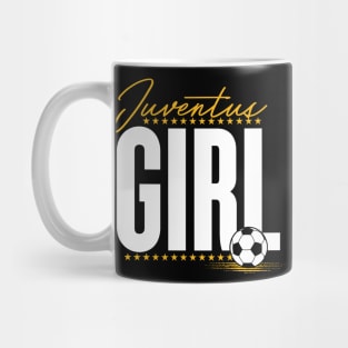 Juventus Fan Soccer Girl Mug